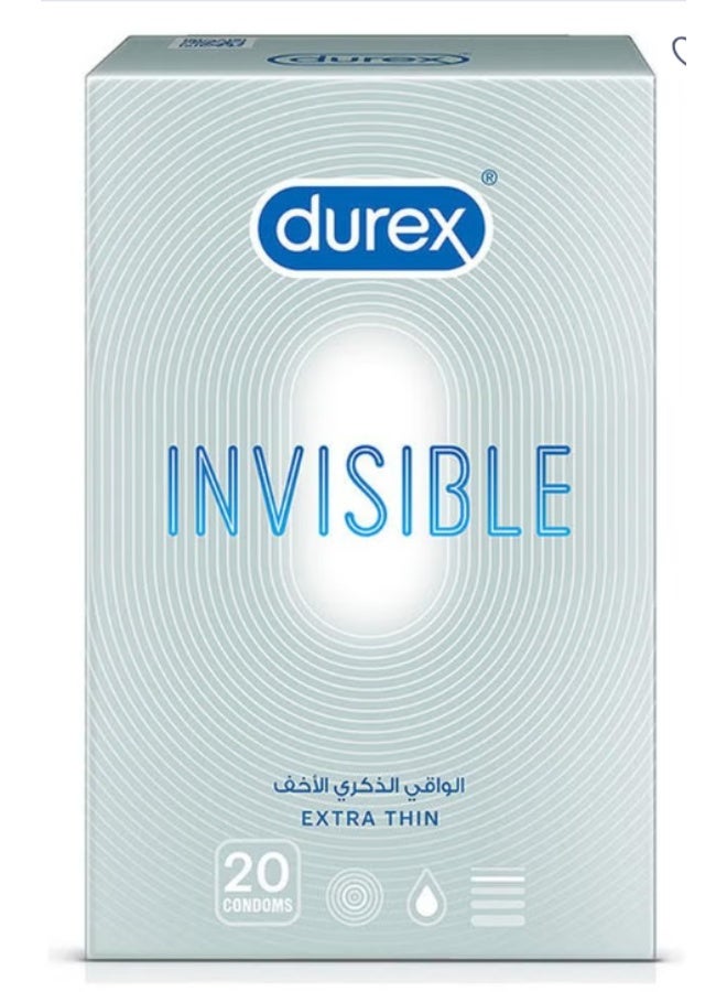 واقي ذكري غير مرئي من ديوركس، 20 قطعة - Image 1